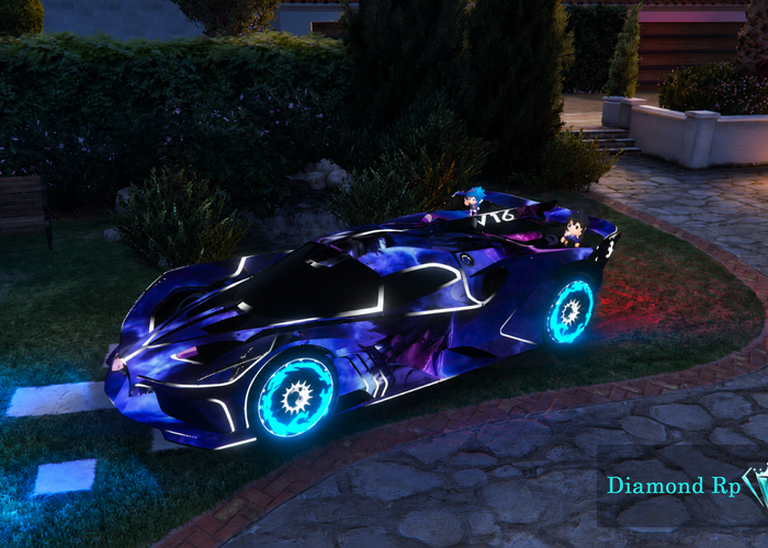 Bugatti Bolide RGB - وسیله نقلیه سرور دایمند