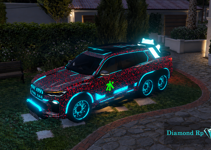 BMW X6 RGB 6X6 - وسیله نقلیه سرور دایمند